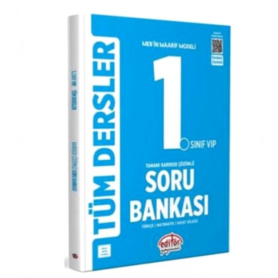Editör 1.Sınıf Tüm Dersler Soru Bankası ve Zeka Maratonu 9786054418176
