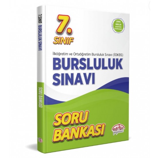 Editör 7.Sınıf Bursluluk Sınavı Soru Bankası