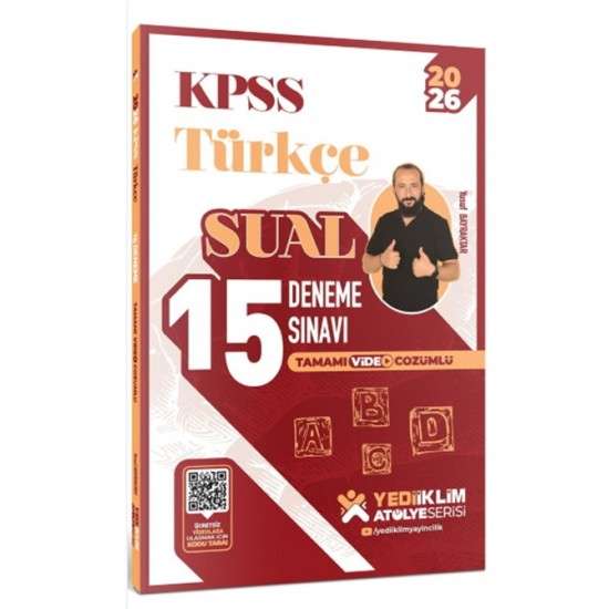Yediiklim Kpss Türkçe Sual 15 Deneme Sınavı