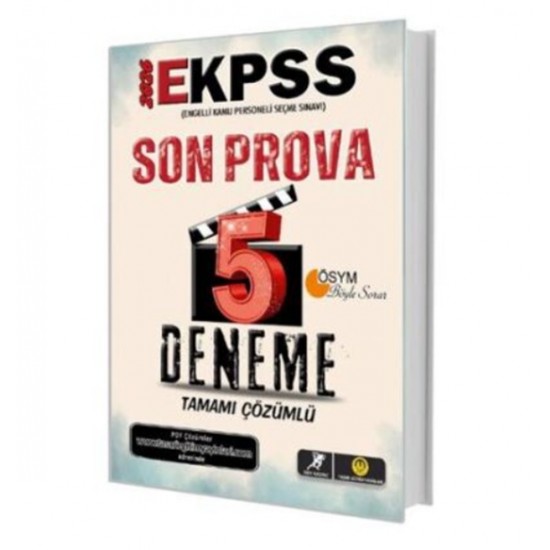 Tasarı - Ekpss Son Prova 5 Çözümlü Deneme