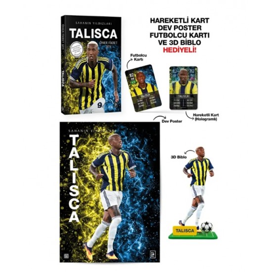 Sahanın Yıldızları Talisca 3D Biblo Hediyeli