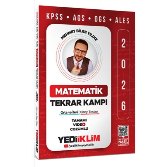 Yediiklim Kpss Matematik Tekrar Kampı Çözümlü Soru Bankası