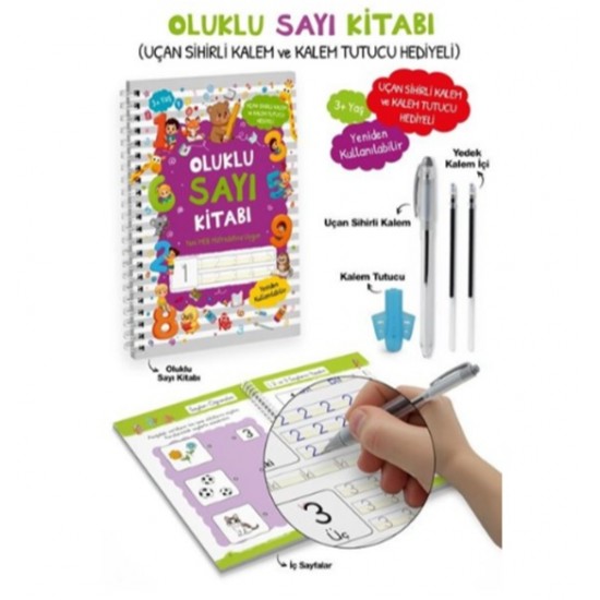Big Kids Oluklu Sayı Kitabı