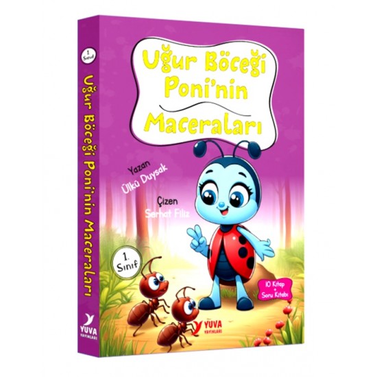 Yuva 1.Sınıf Uğur Böceği Poni'nin Maceraları Seti 10Lu 16şar syf
