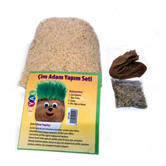 Çim Adam Yapım Seti - 2 adet