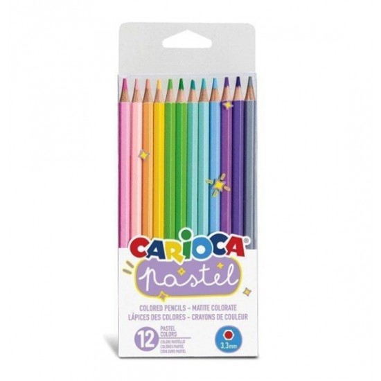 Carioca Kuru Boya Pastel Renkler 12Li