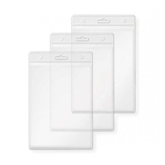 Mapi Yaka Kartı Kabı Dikey 107X150 Mm Şeffaf - 10 adet