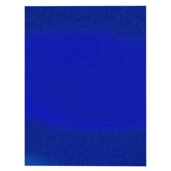 Metalik Fon Kartonu 50X70 Mavi Rulo Şeklinde - 6 adet