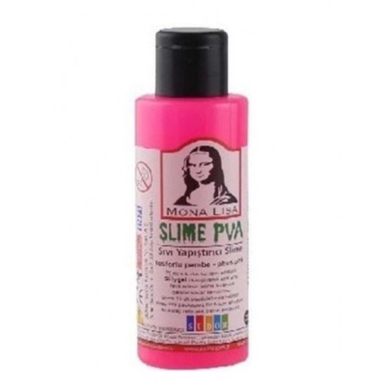 Südor Mona Lisa Slime Tutkalı 70 Ml Fosforlu Pembe - 3 adet Südor Mona Lisa Slime Tutkalı 70 Ml Fosforlu Pembe - 3 adet