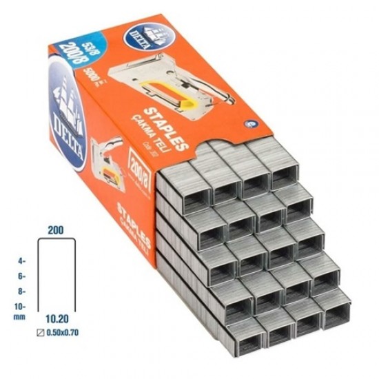 Delta Zımba Teli Çakma Teli 53/8 200/8 5000Li