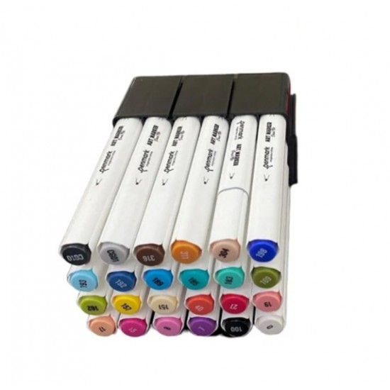 Penmark Renkli Kalem Marker Markör - 3 adet Karışık Renk