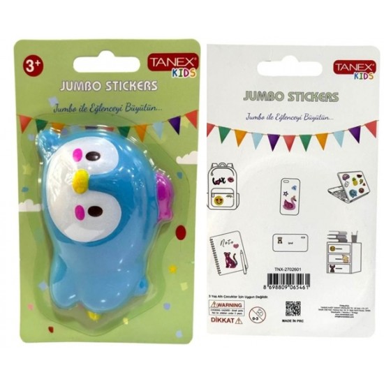 Tanex Jumbo Stickers Sukuşi Penguen