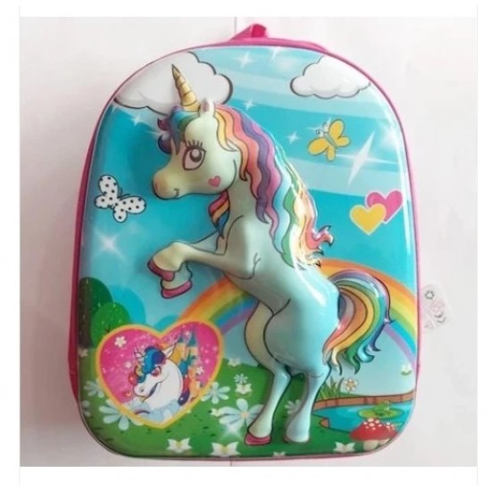 Taros Anaokulu Çantası Kabartmalı Unicorn Kod:7024