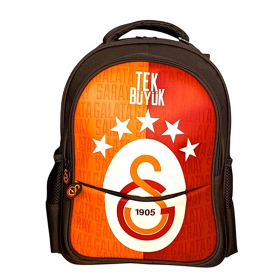 Galatasaray Tek Büyük Beş Yıldız Sırt Çantası Ref:25683 Orijinal
