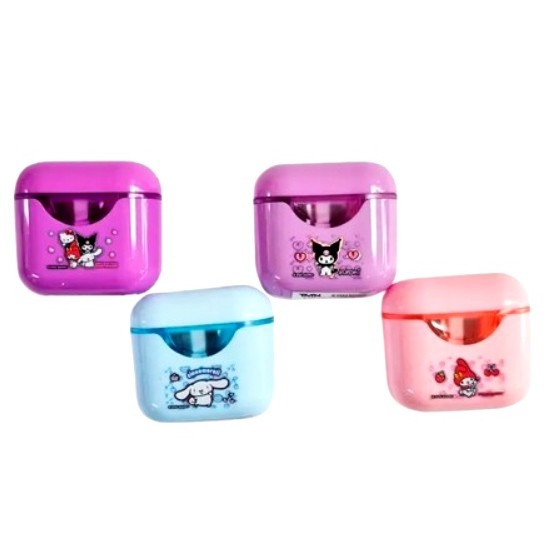 Kuromi Kalemtraş Hazneli Çiftli Karışık - 2 adet