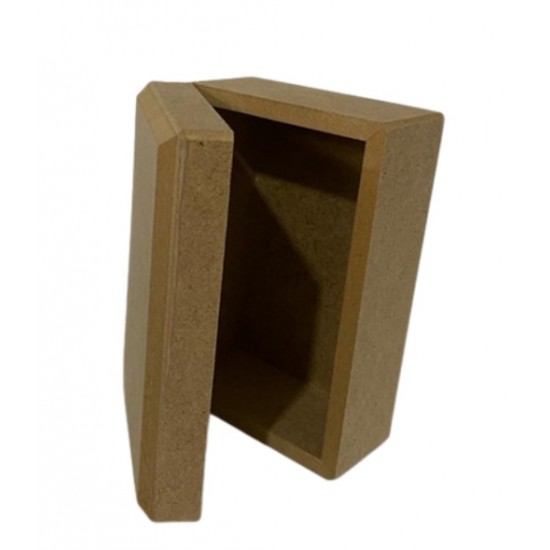 Boyanabilir Ahşap Dikdörtgen Kutu 8x12cm