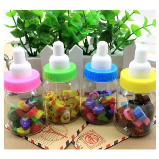 Biberonda Mini Silgiler 24Lü - 4 adet