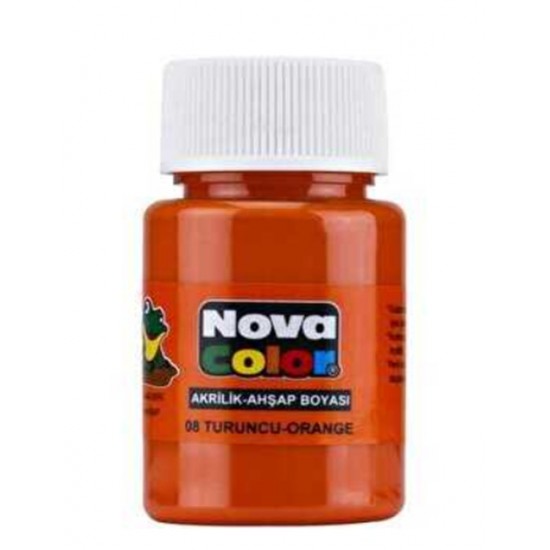 Nova Color Akrilik Boya 30 Ml Turuncu - 2 adet