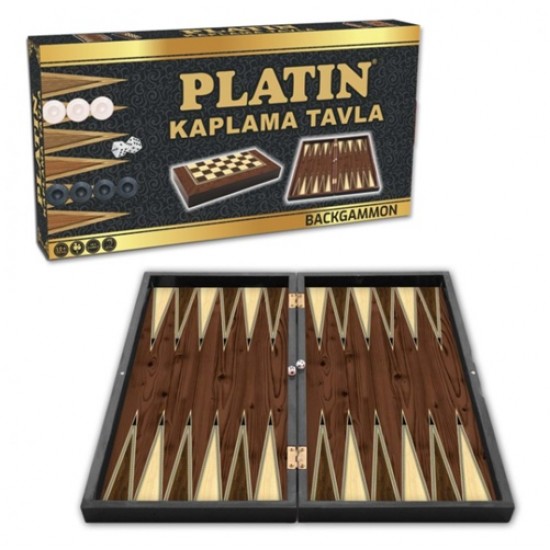 Star Oyun Platin Büyük Boy Tavla Kaliteli