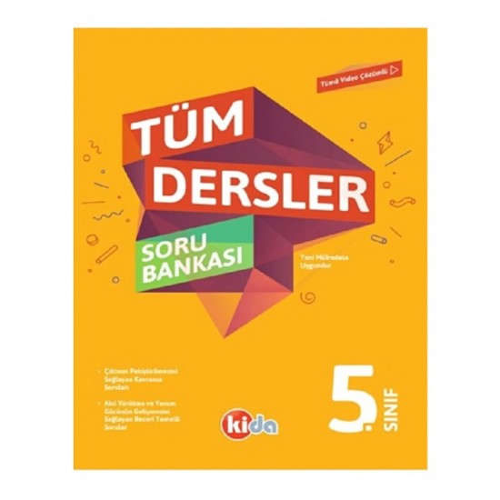 Kida 5.Sınıf Tüm Dersler Soru Bankası