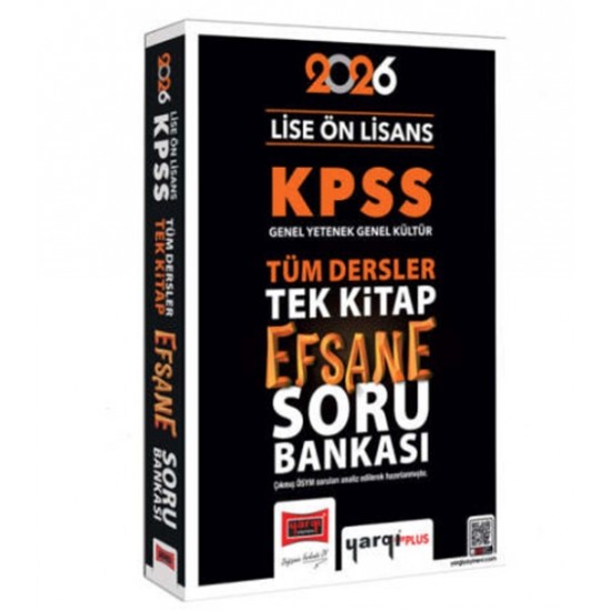 Yargı Kpss Lise Önlisans Tüm Dersler Efsane Soru Bankası 2026