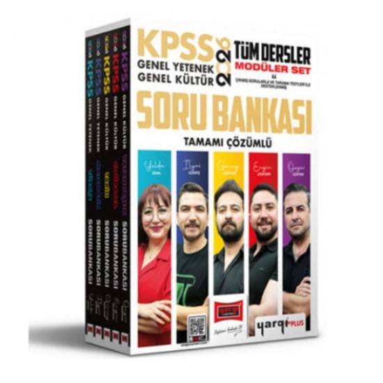 Yargı Kpss Genel Yetenek Genel Kültür Tüm Dersler Soru Bankası Modüler Set 2026