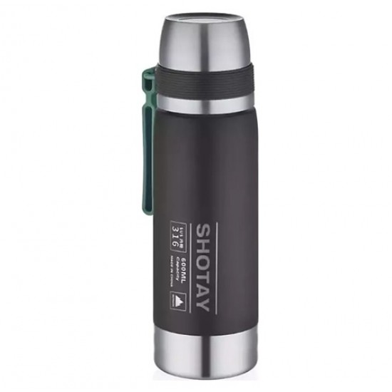 Vagon Life Çelik Termos 600Ml Vgn-8270 Siyah