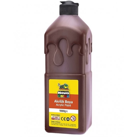 Nova Color Akrilik Boya 500Ml Kahverengi