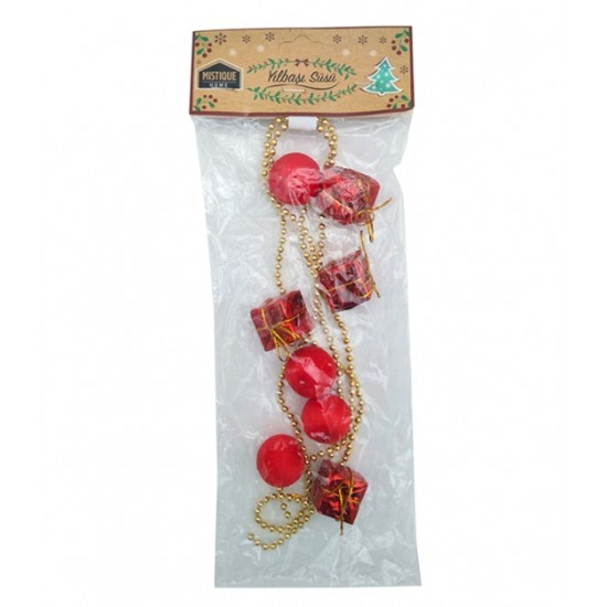 Mistique Yılbaşı Süsü Zincir Paket Renkli 120Cm