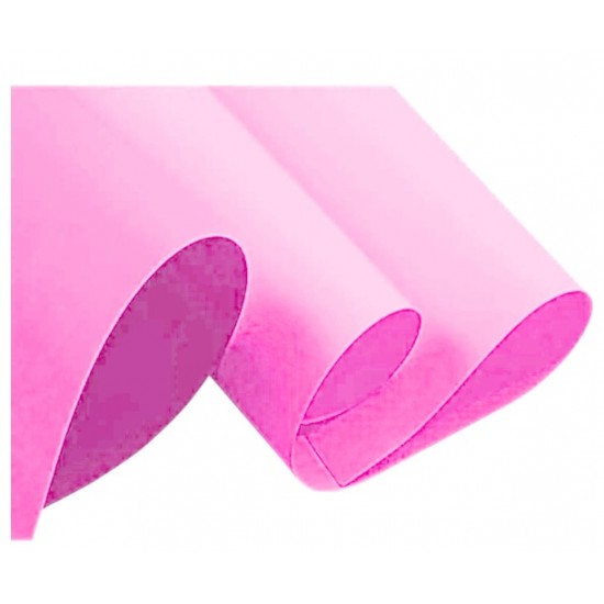 Fon Kartonu 50X70 Açık Pembe 160 gr Rulo Şeklinde - 5 adet