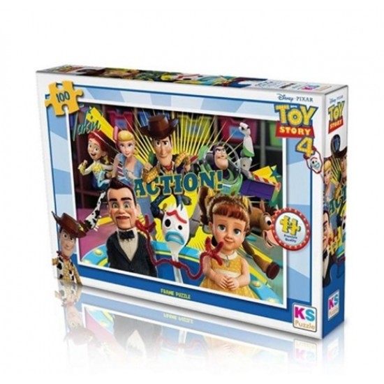 Ks Puzzle Toy Story 4 Puzzle 100 Parça