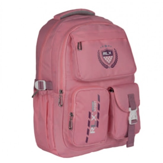 Relaxion Sırt Çantası Okul Çantası Pembe Kod:2058