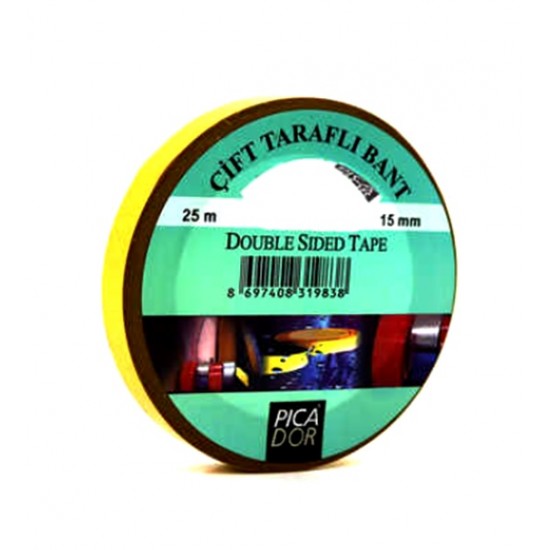 Picador Çift Taraflı Bant 15Mmx25Mt