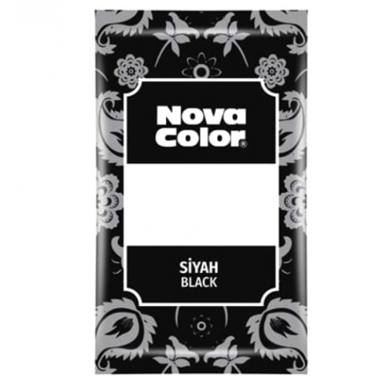 Nova Color Toz Kumaş Boyası Siyah - 4 adet