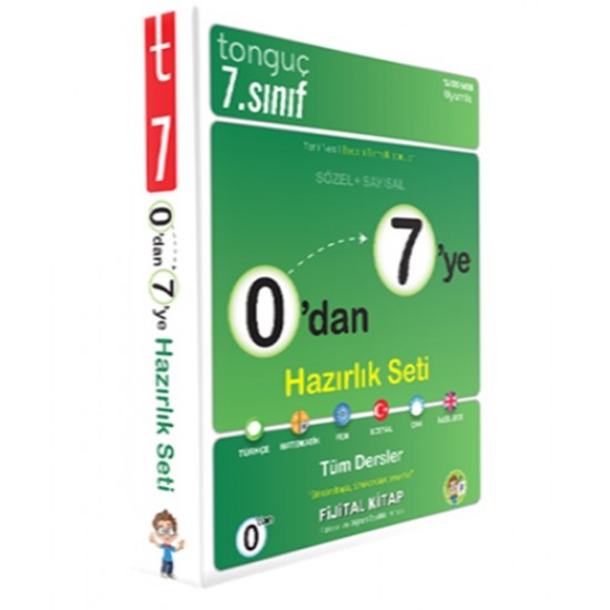 Tonguç 7.Sınıf 0 dan 7 ye Tüm Dersler Hazırlık Seti