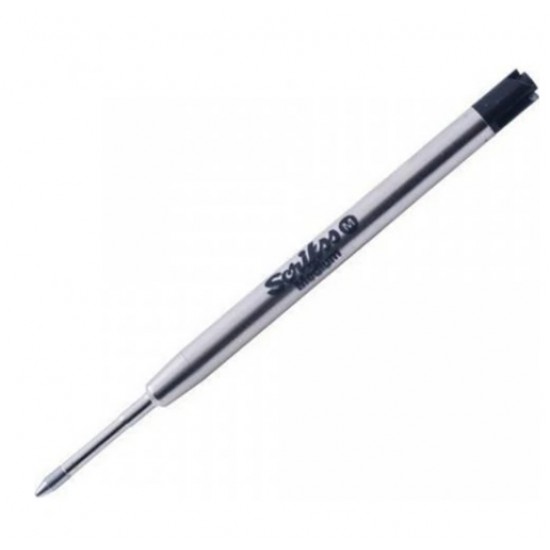 Scrikss Kalem Yedeği Devrefil Metal Siyah - 2 adet