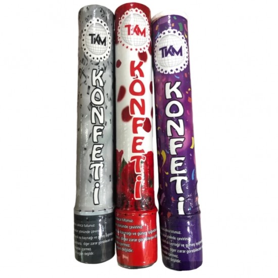 Tkm Konfeti Karışık - 2 adet