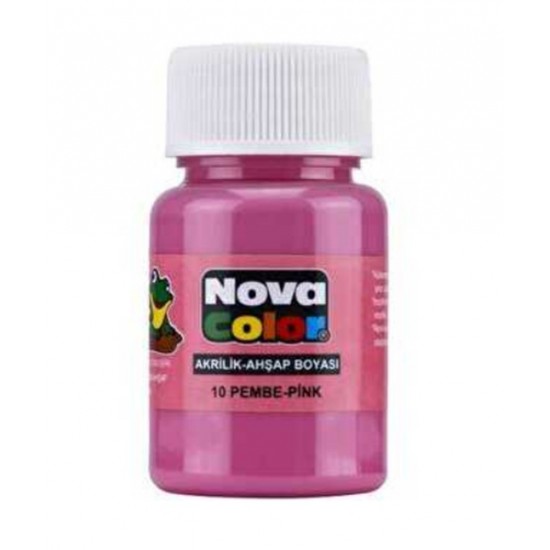 Nova Color Akrilik Boya 30 Ml Pembe - 2 adet