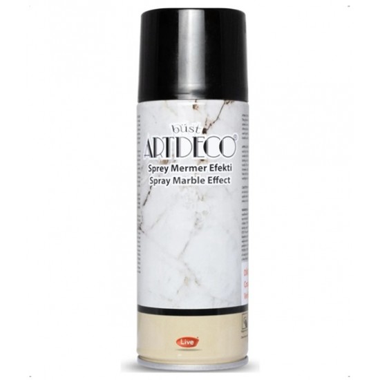 Artdeco Sprey Mermer Efekti 200Ml Siyah
