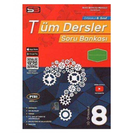 Sbm 8.Sınıf Tüm Dersler Soru Bankası