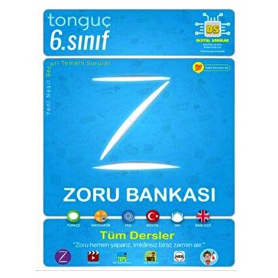 Tonguç 6.Sınıf Tüm Dersler Zoru Bankası - Soru
