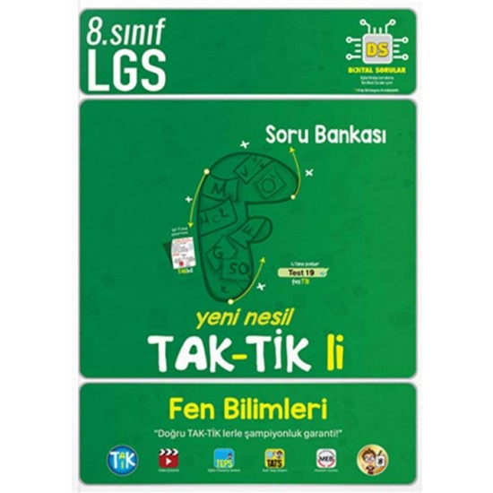 Tonguç 8.Sınıf Fen Bilimleri Tak-Tikli Soru Bankası