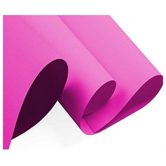 Fon Kartonu 50X70 Pembe 160 gr Rulo Şeklinde - 5 adet