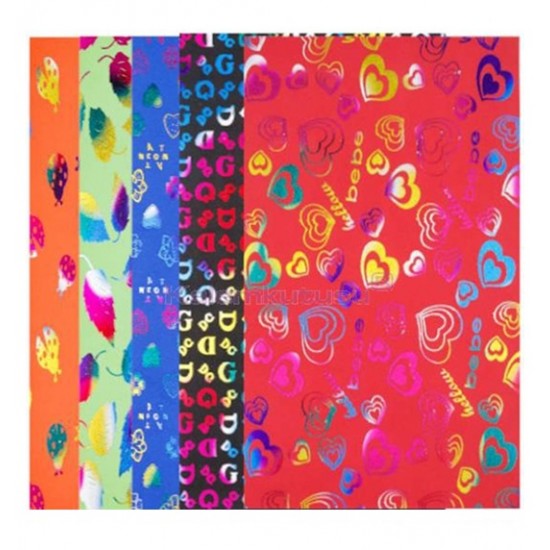 Nova Color Desenli Eva Mix-1 50X70 5Li