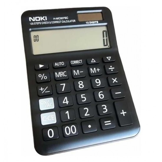 Noki Hesap Makinesi 12 Haneli Siyah