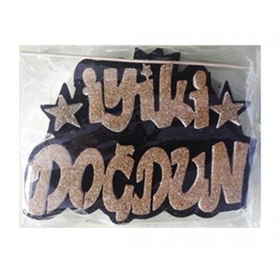 İyi Ki Doğdun Strafor Yazı Çubuklu - 3 adet