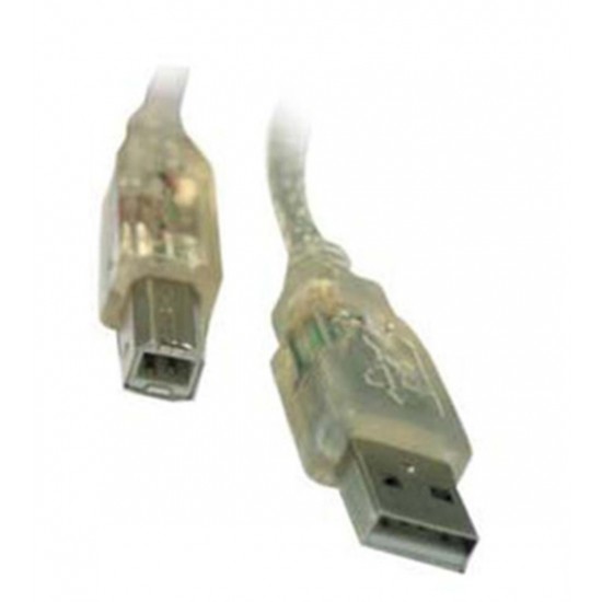 S-Link Yazıcı Kablosu 5 Metre 2.0 Şeffaf