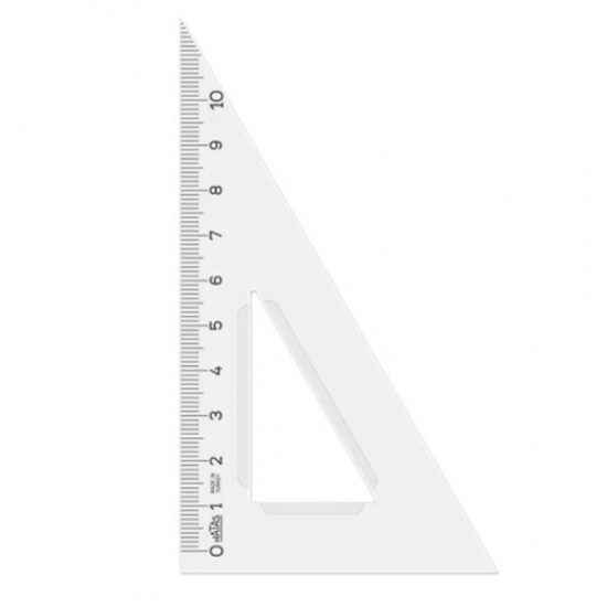 Gönye 12/60 Derece - 2 adet