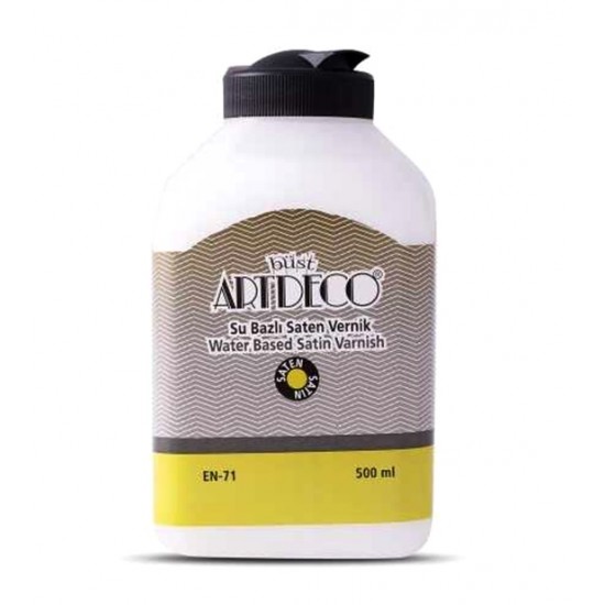 Artdeco Su Bazlı Saten Vernik 500 Ml - 3 adet