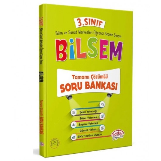 Editör 3.Sınıf Bilsem Soru Bankası